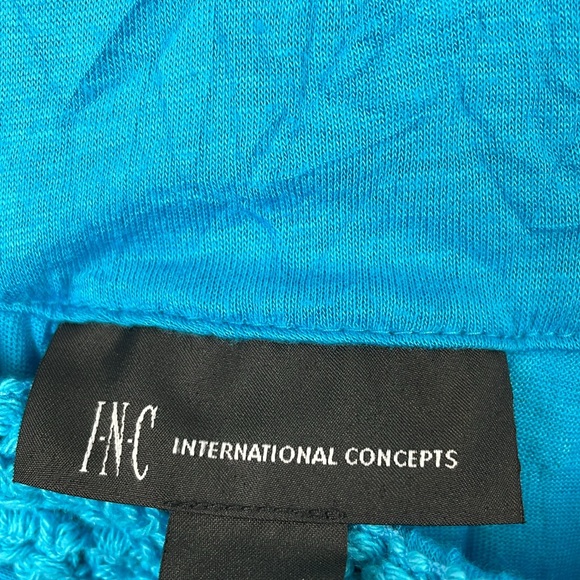 INC International Concepts Flowy Boho Drawstring Waist Tiered Gauze Maxi Skirt - Picture 8 of 8